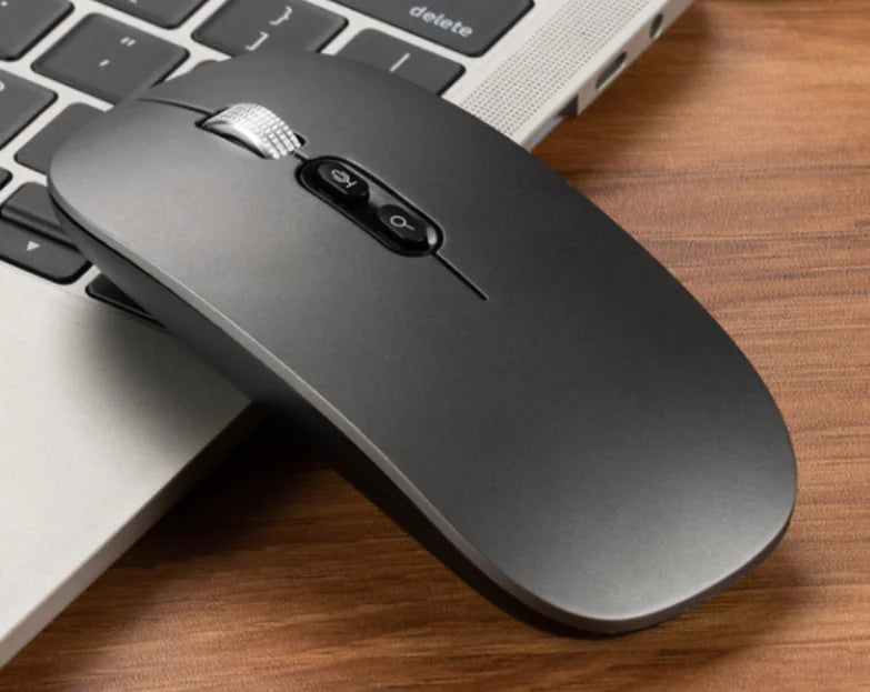 Dual-Mode Rechargeable AI Voice Mouse for English Users