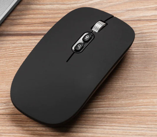Dual-Mode Rechargeable AI Voice Mouse for English Users