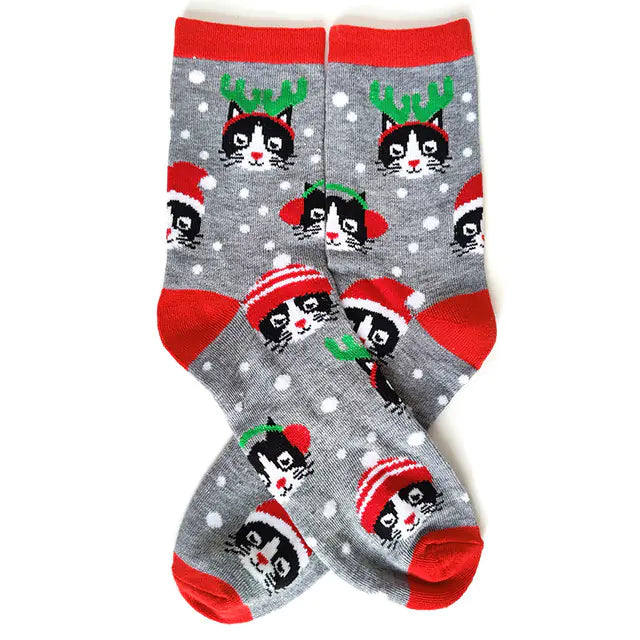 Thickened Casual Winter Christmas Socks for Women