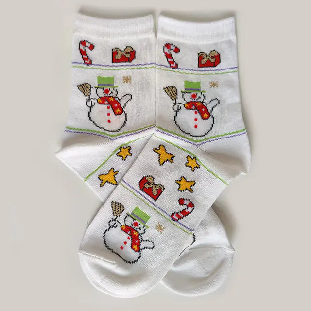 Thickened Casual Winter Christmas Socks for Women