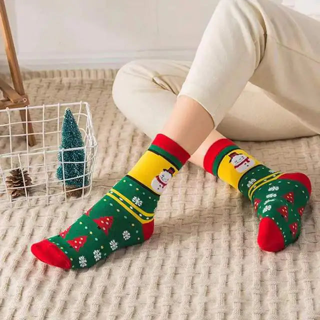 Thickened Casual Winter Christmas Socks for Women