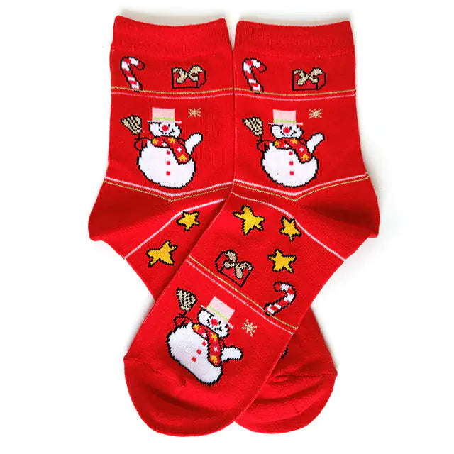 Thickened Casual Winter Christmas Socks for Women