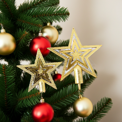 Christmas Tree Top Star Decoration